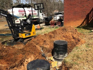 Septic Tank Risers Installed in Columbiana, Al